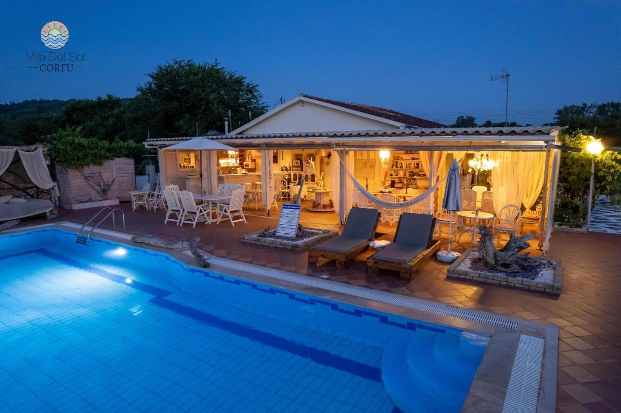 סידריון Villa Del Sol Corfu מראה חיצוני תמונה