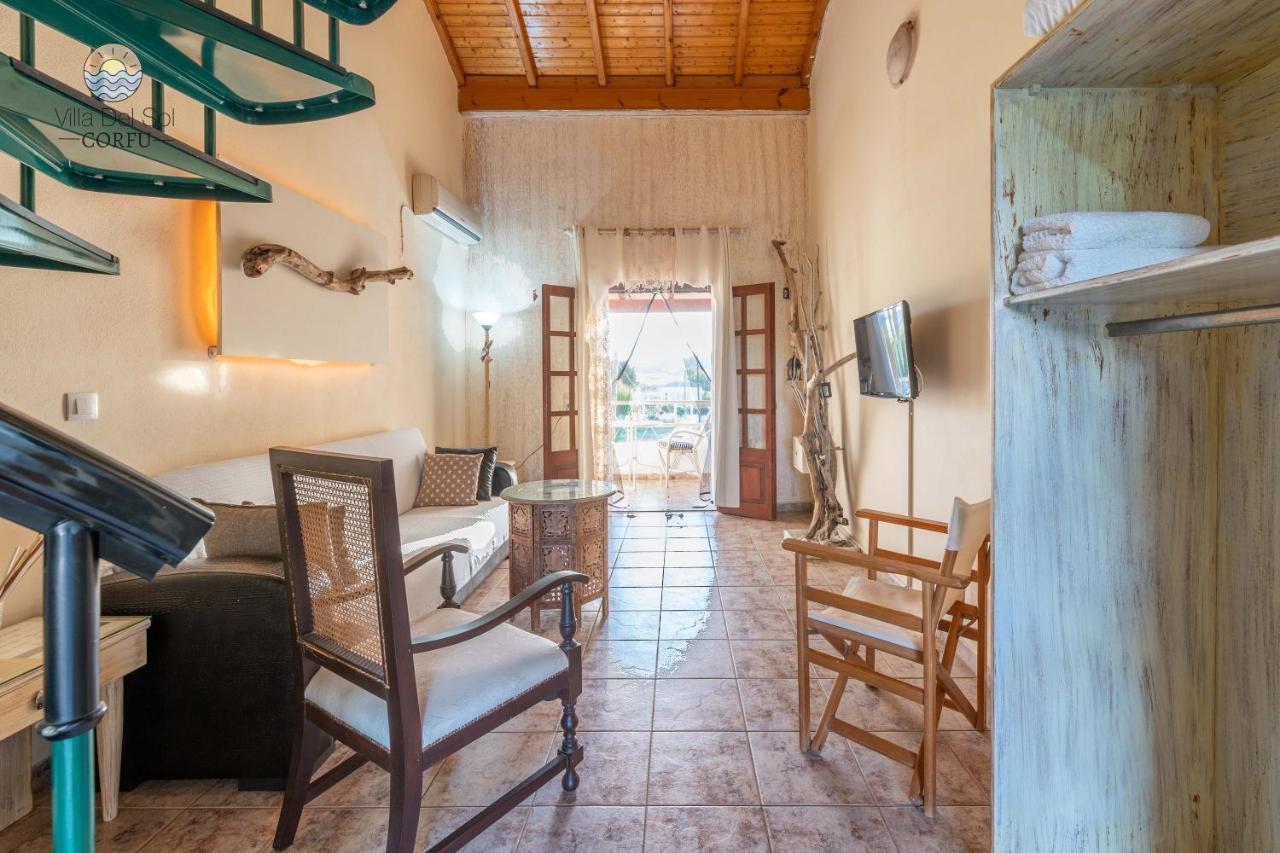 סידריון Villa Del Sol Corfu מראה חיצוני תמונה