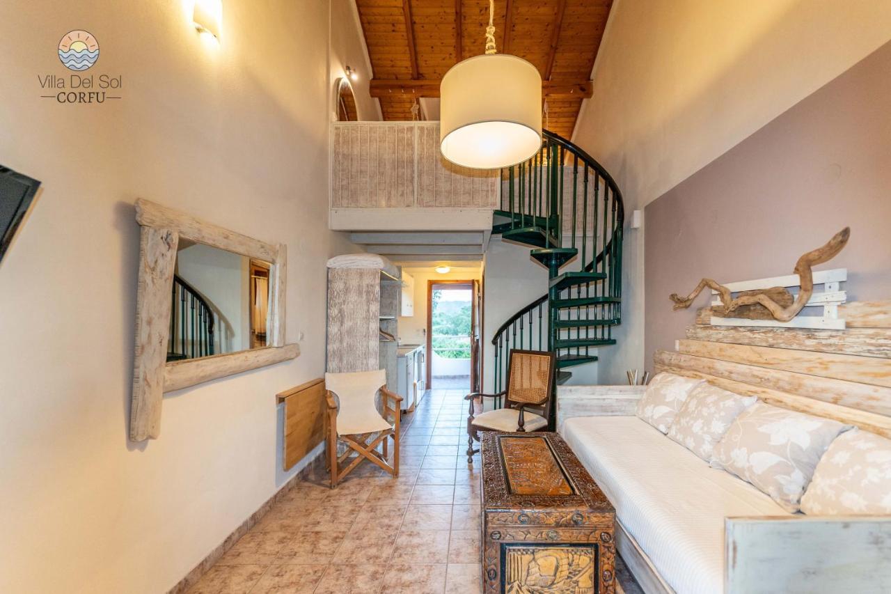 סידריון Villa Del Sol Corfu מראה חיצוני תמונה