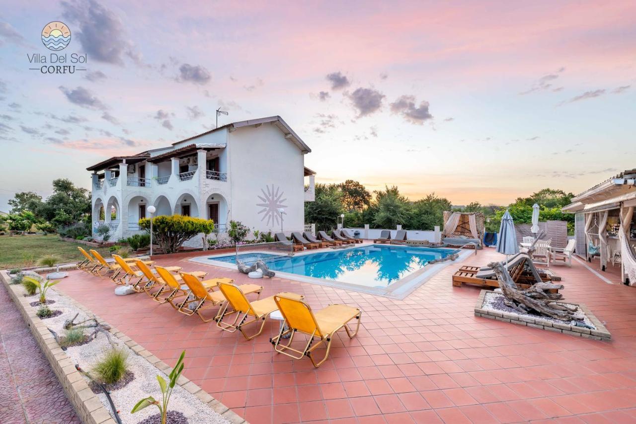 סידריון Villa Del Sol Corfu מראה חיצוני תמונה